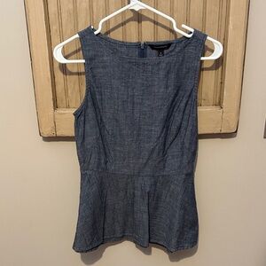 Banana Republic Denim Blue Tank Top